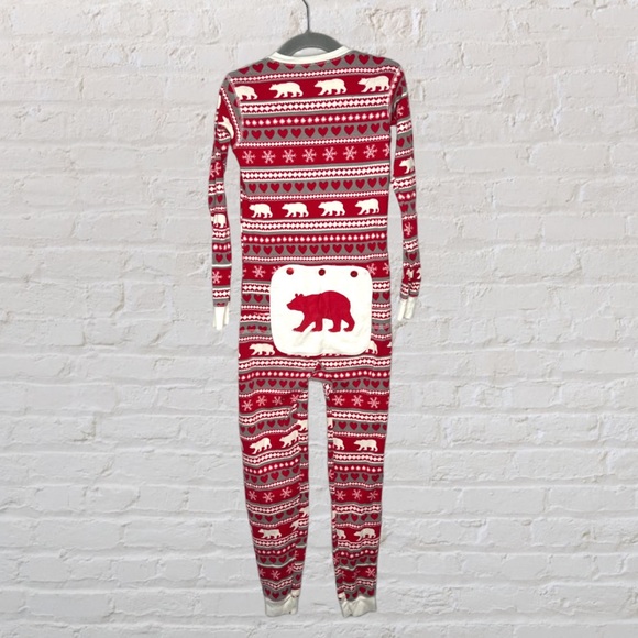 Little Blue House Fair Isle Holiday Romper - Picture 1 of 2